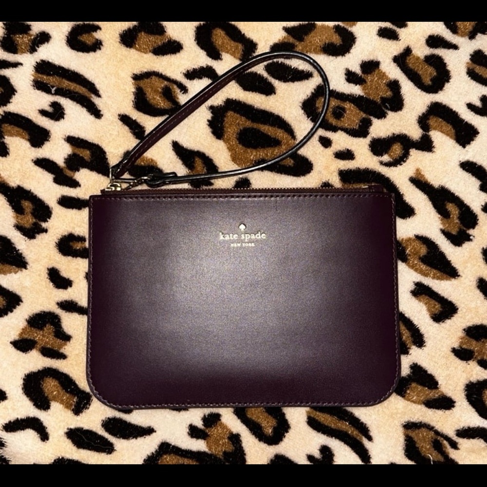 Kate Spade Deep Purple Clutch